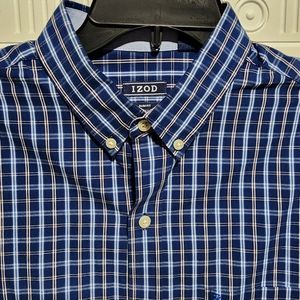 Izod non-iron button down